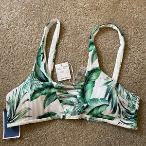 Tropical swim top
